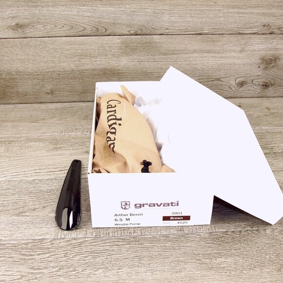 * NEW * $525 Arthur Beren GRAVATI Women's 6.5 M Pumps 3901 Brown * add $15 Trees - Picture 11 of 14